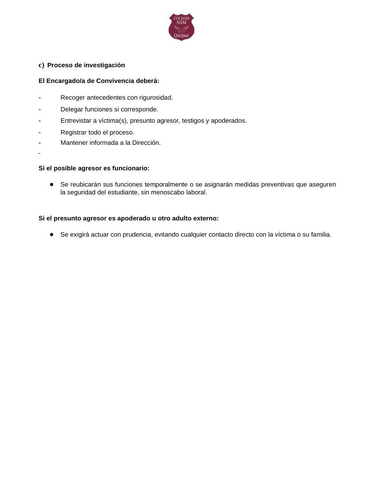 Página 123 del RICE Colegio NSM
