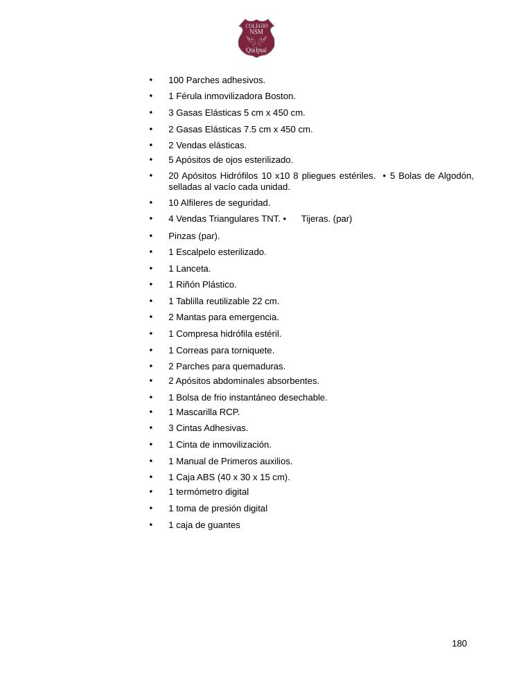 Página 180 del RICE Colegio NSM