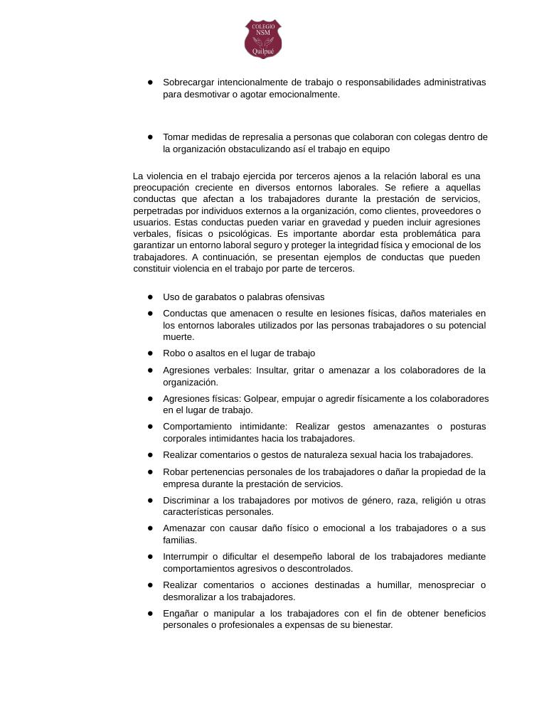 Página 249 del RICE Colegio NSM