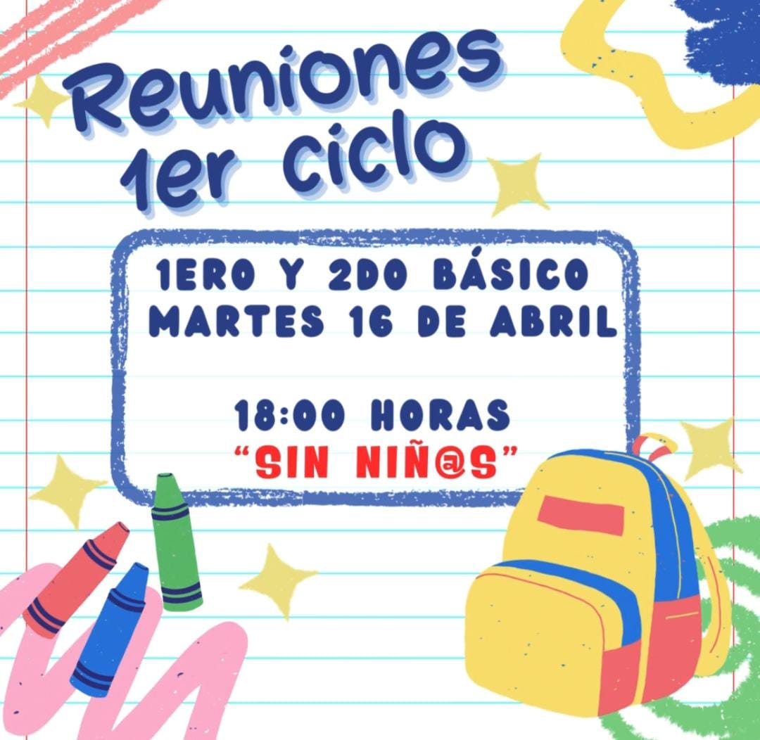 Reuniones Primer Ciclo